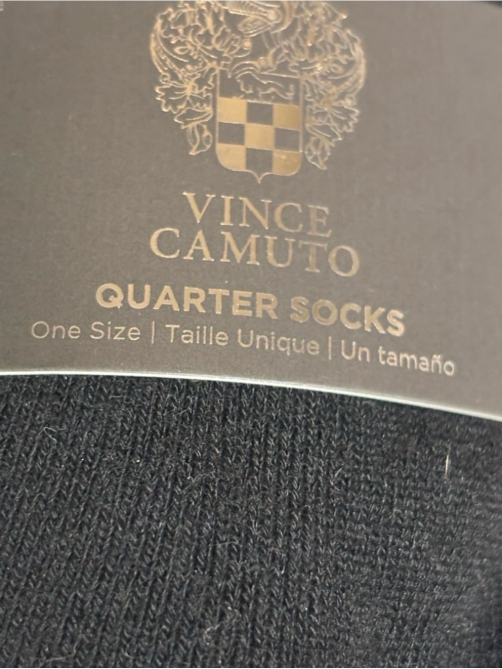 New Vince Camuto Socks Women’s 6 Pair Black Quarter Casual Athletic Activewear - Picture 8 of 12